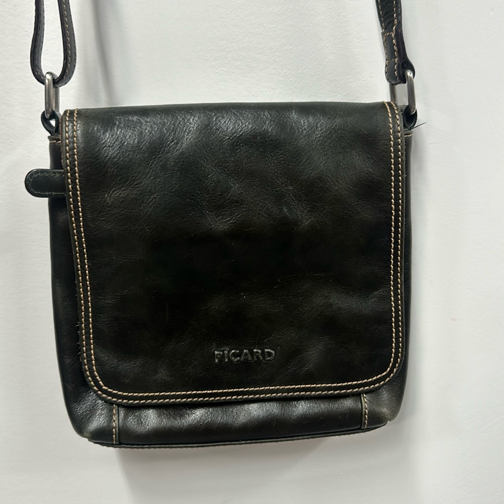 Picard Dark Green Leather Shoulder Bag